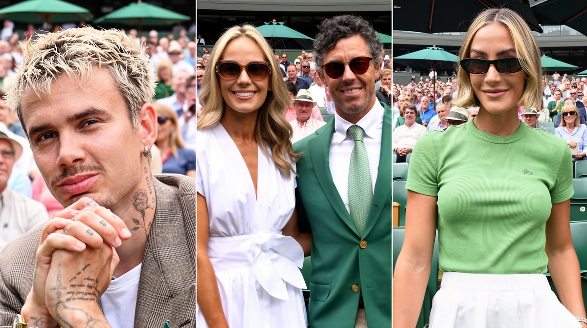 6686体育平台官网 - 24小时直击 | Wimbledon 2026 第3日：、Rory McIlroy与Frankie Bridge 现场观战 - 6686体育